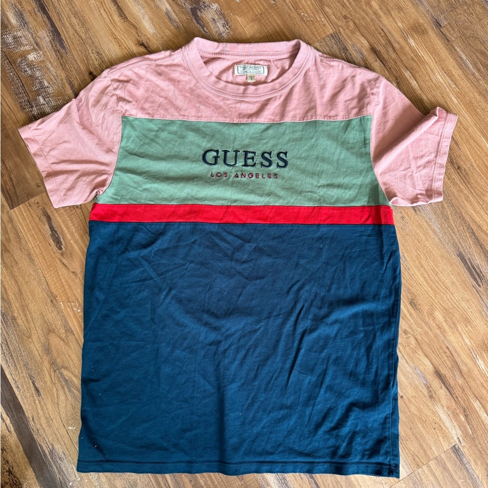 Men’s color block guess T-shirt